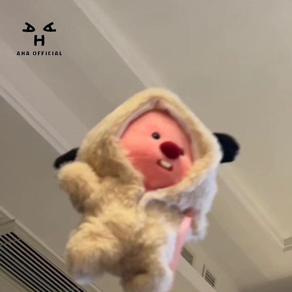 Thú Nhồi Bông Màu Hồng Dễ Thương Xinh Xắn Đáng Yêu