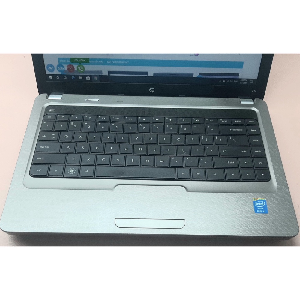 "SH-TODAY"  BỘ VỎ LAPTOP HP Compaq Presario CQ42, bộ vỏ laptop Pavilison HP G42 = Bao gồm 4 phần (vỏ A, vỏ B, vỏ C, vỏ D