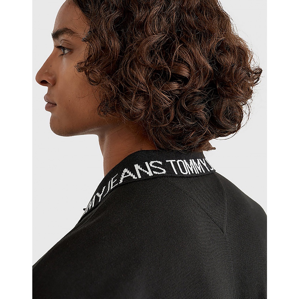 TOMMY HILFIGER - Áo Polo Nam Tay Ngắn Tjm Rlxd Branded Neck Polo DM0DM15085BDS