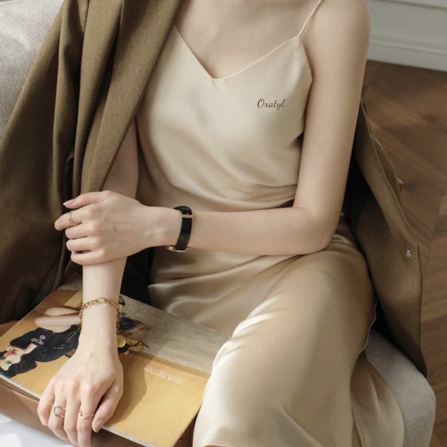 Áo 2 dây chất lụa cao cấp Oxatyl M36 mặc trong áo vest phong cách, sang trọng