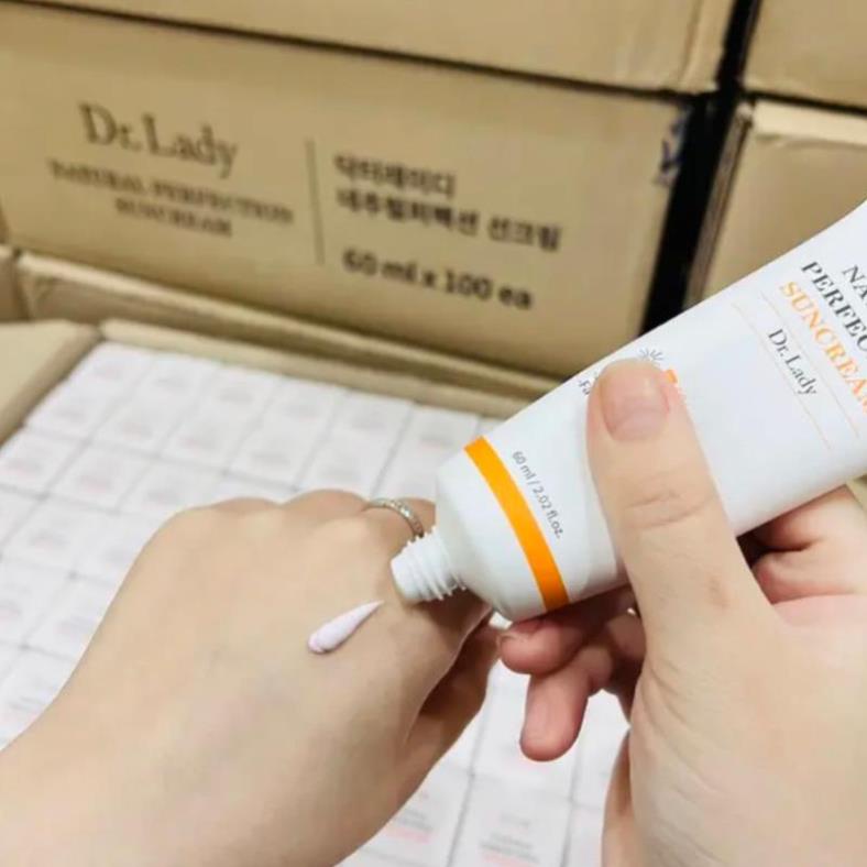 Kem chống nắng Dr. Lady Suncream nâng tone, kiềm dầu 60ml