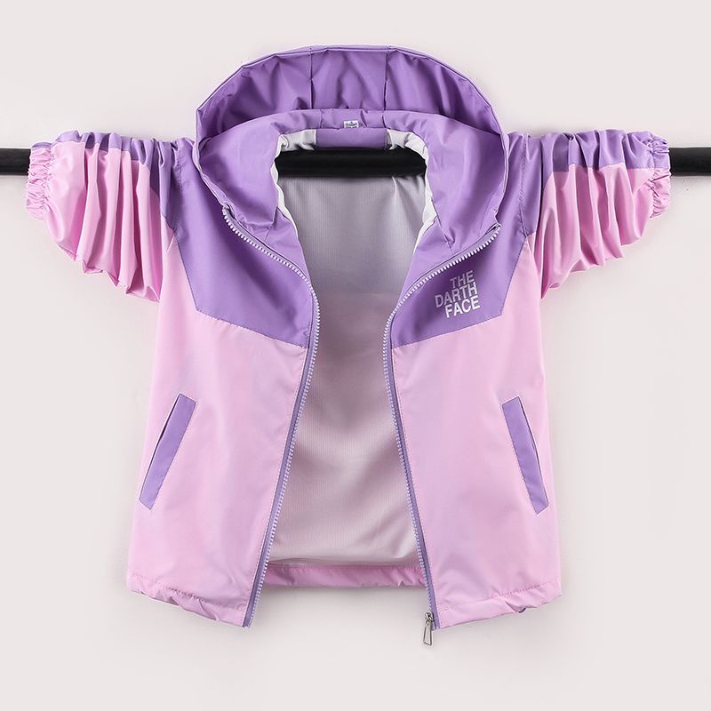 Áo Khoác Phong Cách Hàn Quốc Thời Trang Xuân Thu 2023 Mới Cho Bé Gái