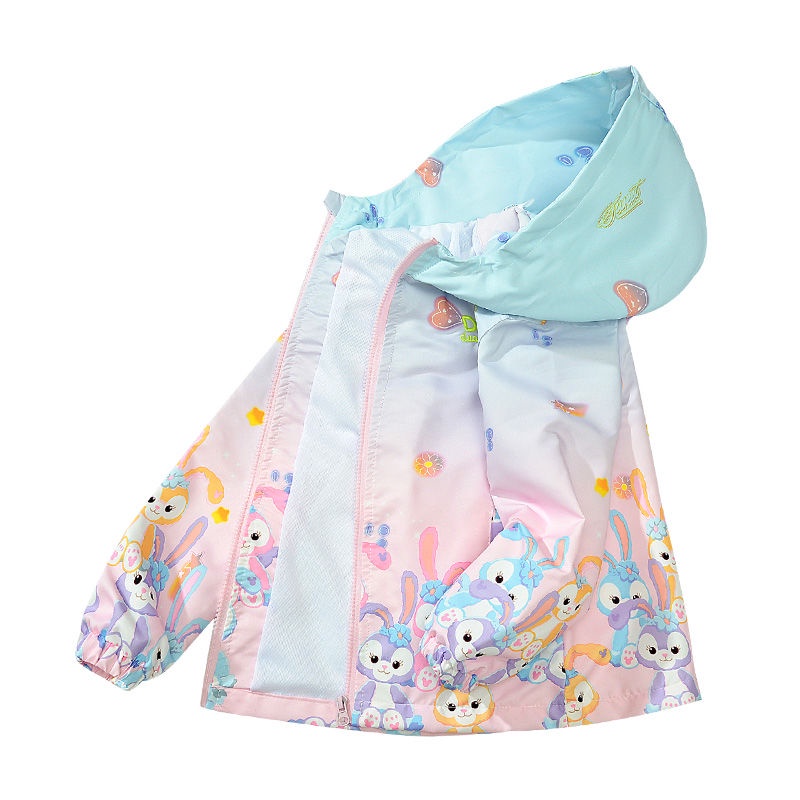 Áo Khoác Gió Có Nón Thời Trang Xuân Thu Phong Cách Mới 2023 Dành Cho Bé Gái