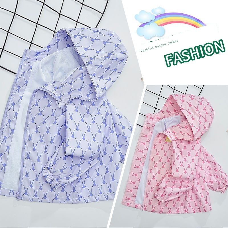 Áo Khoác Phong Cách Hàn Quốc Thời Trang Xuân Thu 2023 Cho Bé Gái