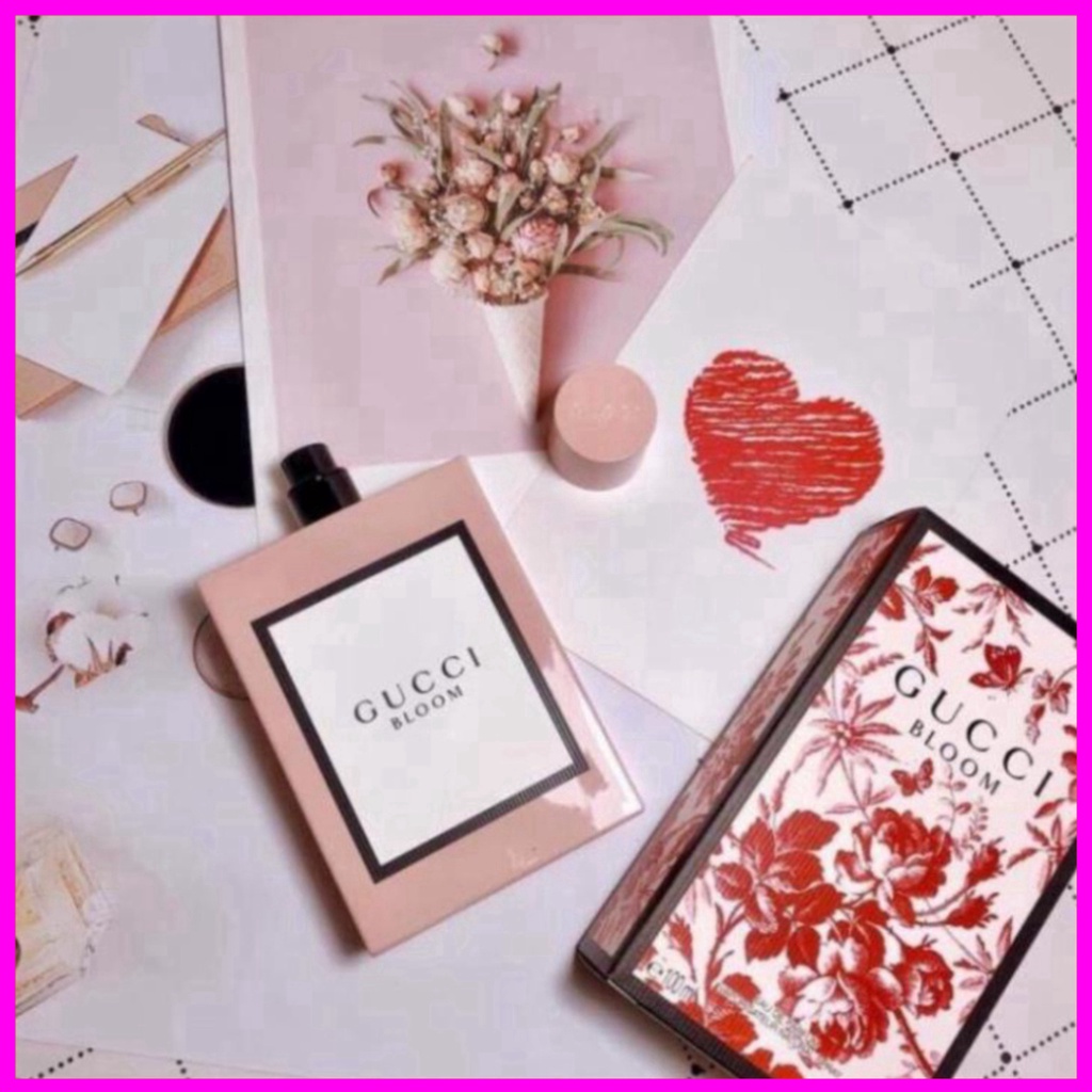 Nước Hoa Nữ Gucci Bloom Hồng bao thơm sang chảnh MDST MDST