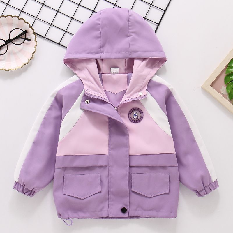 Áo Khoác Chống Gió Phong Cách Thời Trang Xuân Thu Mới 2023 Dành Cho Bé Trai Và Bé Gái