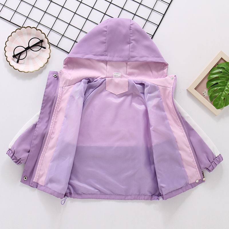 Áo Khoác Chống Gió Phong Cách Thời Trang Xuân Thu Mới 2023 Dành Cho Bé Trai Và Bé Gái