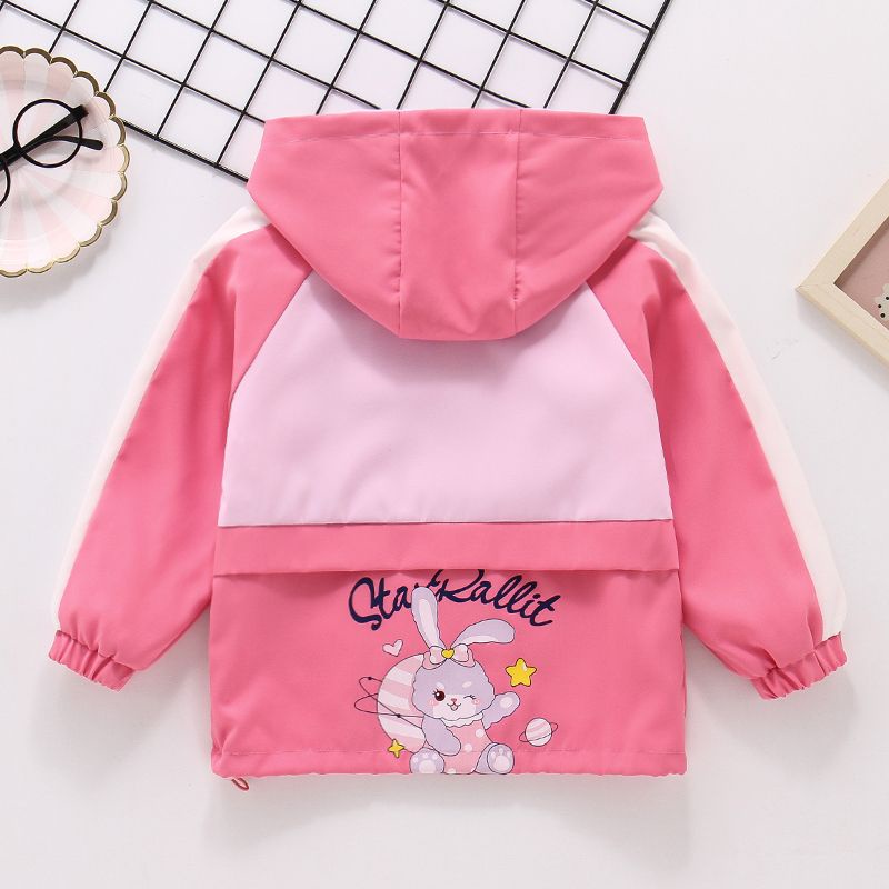 Áo Khoác Chống Gió Phong Cách Thời Trang Xuân Thu Mới 2023 Dành Cho Bé Trai Và Bé Gái