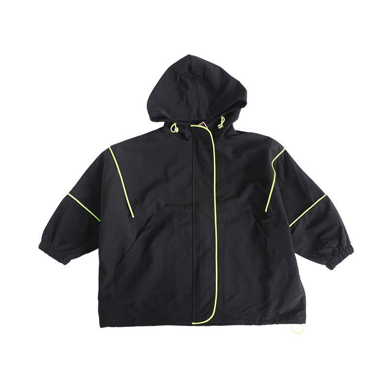 Áo Khoác Có Mũ Trùm Dáng Rộng Thời Trang Mùa Xuân Mới 2023 Cho Bé Gái