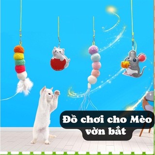 DÂY TREO TƯỜNG ĐỒ CHƠI CHO MÈO