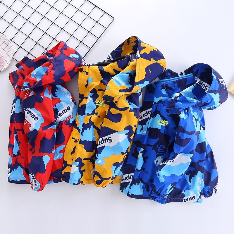 Áo Khoác Dày Chống Gió Phong Cách Thu Đông Mới 2023 Cho Bé Trai