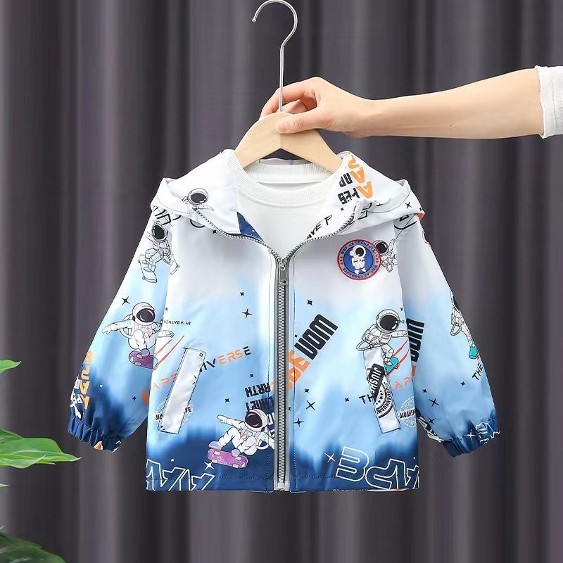 Áo Khoác Xuân Thu Phong Cách Mới 2023 Cho Bé Trai