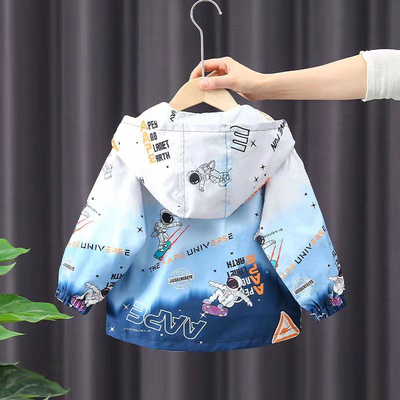 Áo Khoác Xuân Thu Phong Cách Mới 2023 Cho Bé Trai