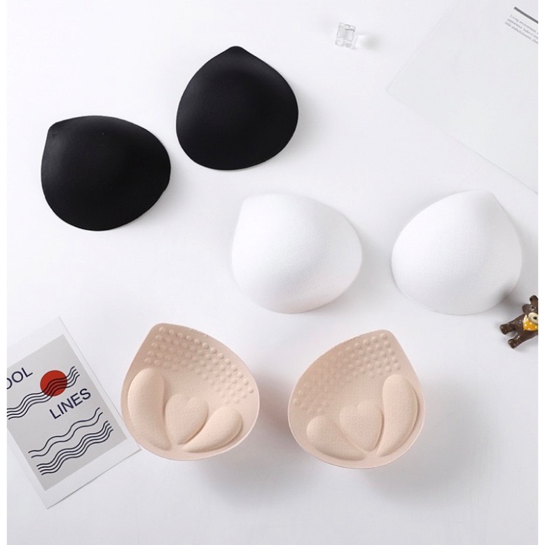 Đôi Đệm Mút Áo Bra Tim Dày 4cm Nâng Ngực 306