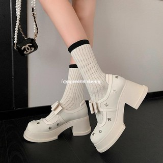 Giày da nữ đế dày thời trang anh quốc