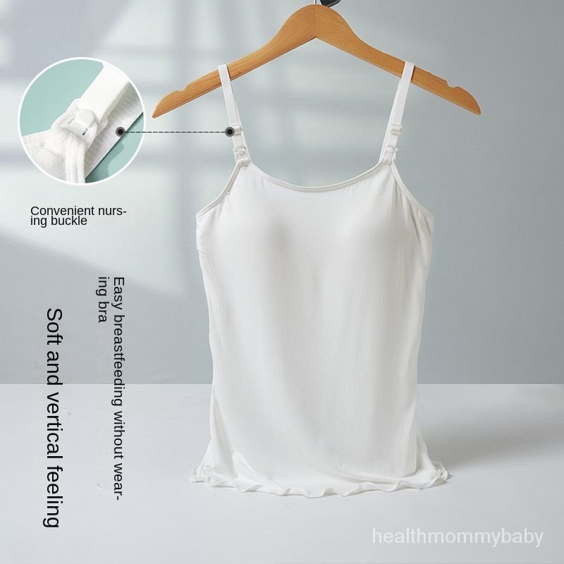 Áo Ba Lỗ Cho Con Bú  Phương Thức  Mẫu Mỏng  Hai Dây Mẹ Bầu  Cho Con Bú Sau Sinh Áo Mặc Trong Thoải Mái  Siêu Mỏng Nhẹ