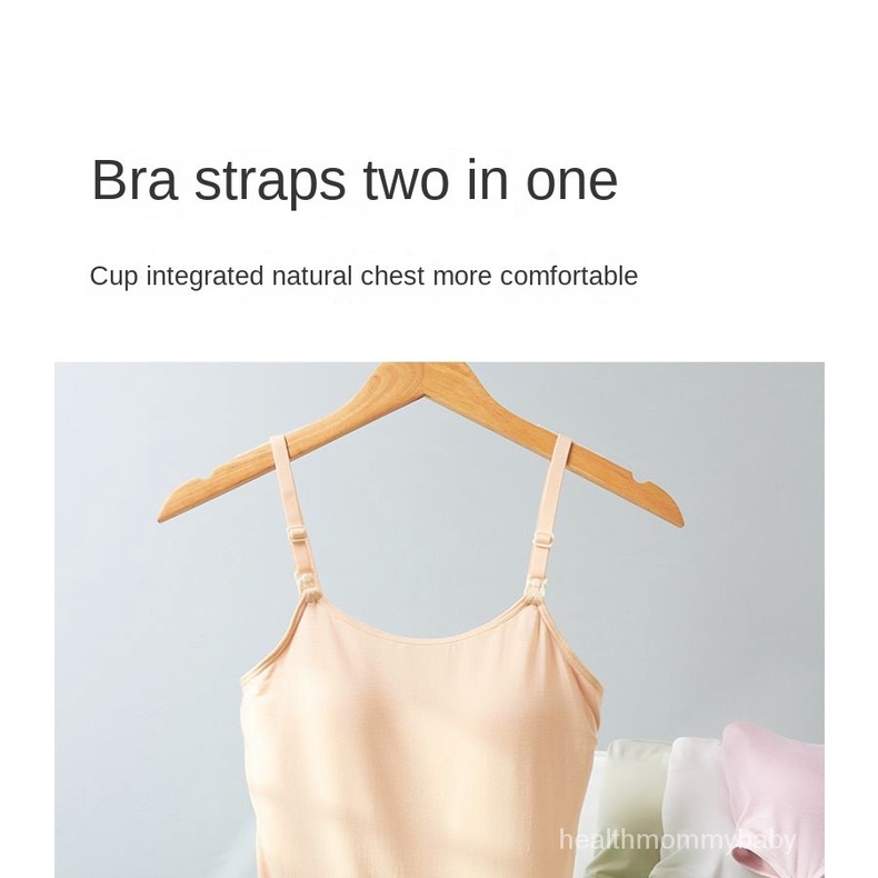 Áo Ba Lỗ Cho Con Bú  Phương Thức  Mẫu Mỏng  Hai Dây Mẹ Bầu  Cho Con Bú Sau Sinh Áo Mặc Trong Thoải Mái  Siêu Mỏng Nhẹ