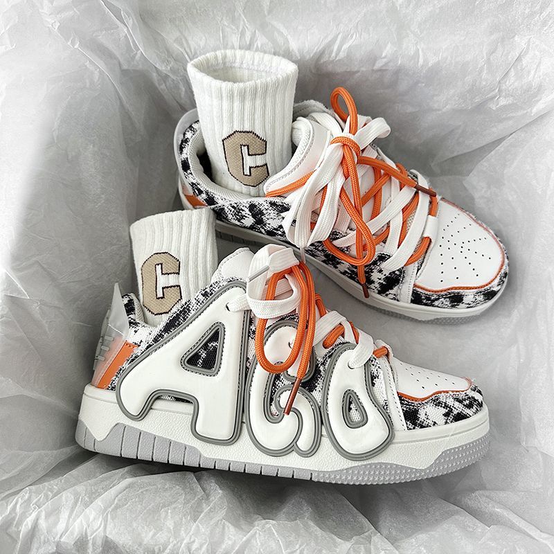 Giày Bánh Mì Đế Dày Phong Cách hip hop Thời Trang Cho Nam Và Nữ