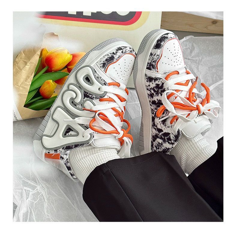 Giày Bánh Mì Đế Dày Phong Cách hip hop Thời Trang Cho Nam Và Nữ