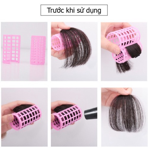 Tóc giả mái thưa korea hàng dệt tay thời thượng đương nhiên như tóc thật - top1wow_083992