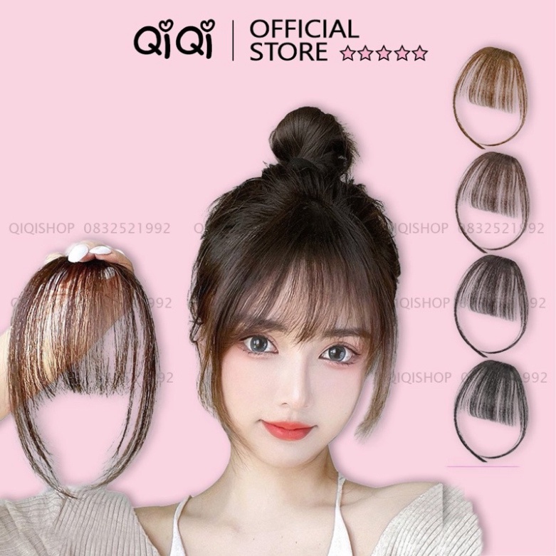 Tóc giả mái thưa korea hàng dệt tay thời thượng đương nhiên như tóc thật - top1wow_083992