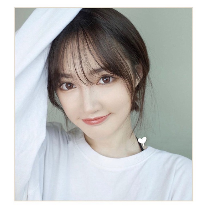 Tóc giả mái thưa korea hàng dệt tay thời thượng đương nhiên như tóc thật - top1wow_083992