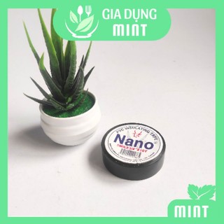 Combo 5 cuộn Băng keo điện đen - băng keo điện nano Đài Loan 10Y