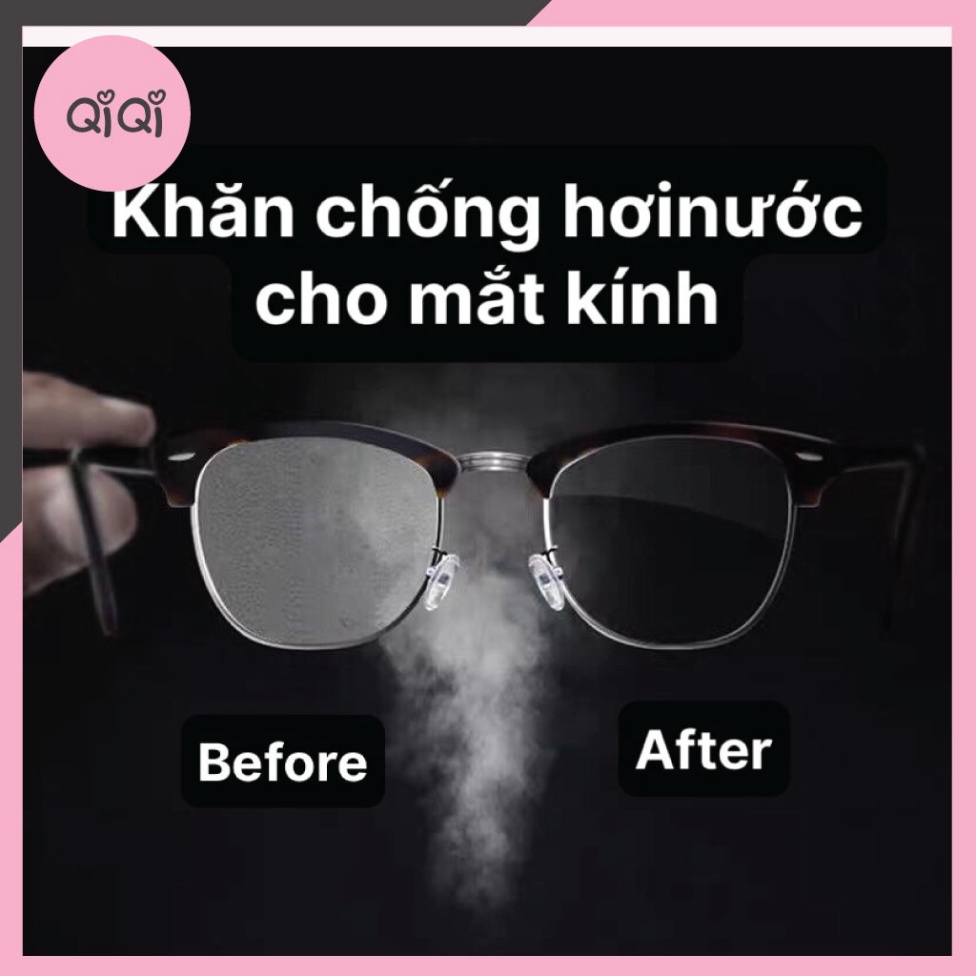 Khăn thấm lau Nano chống hơi nước, sương mù cho kính mắt, kính ô tô - top1wow_083992