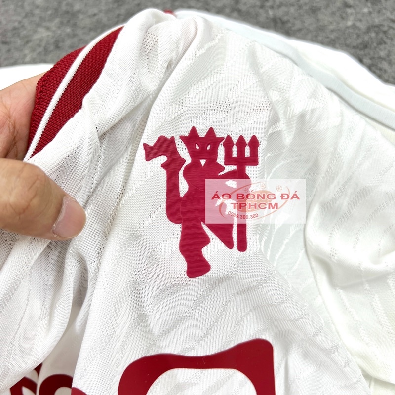 MU.mùa23/24-Áo Bóng Đá bản PLAYER hàng Thái cao cấp-23/24MU.Trắng
