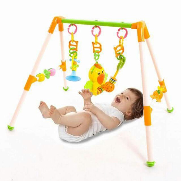 Kệ chữ A con vẹt có nhạc cho bé yêu - Kệ nhạc cho bé sơ sinh