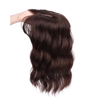 Tóc giả kẹp che hói, che tóc bạc, làm dày tóc xoăn sóng nhẹ ngang vai Top1Kids - top1wow_083992