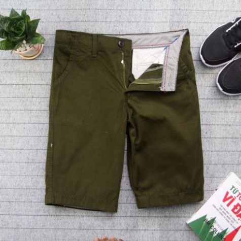 Quần short nam kaki chất vải êm ái thoáng mát nhiều màu sắc QS01