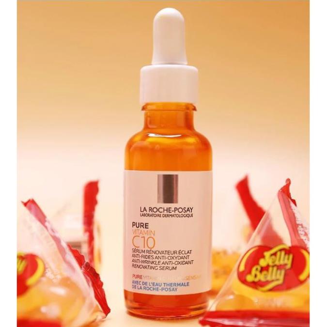 Serum La Roche-Posay Pure Vitamin C10 Dưỡng Trắng, Giảm Thâm