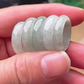 Nhẫn đá thạch anh mô phỏng đá ngọc bích 8.30