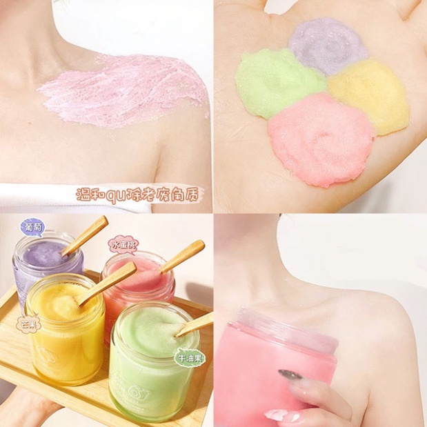 Muối Tắm Tẩy Tế Bào Chết Trái Cây, Tẩy tế bào chết cho da Feotznw 270g FBTT1