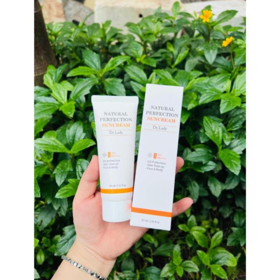 Kem chống nắng Dr.Lady Suncream 60ml nâng tone, kiềm dầu