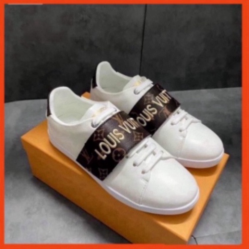 Giày SLIPON LV quai ngang nam giày thể thao nam cao cấp , Giày lười Hót Trending 2023