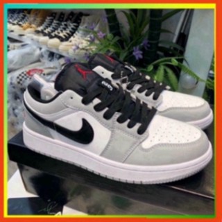 Giày Nam Xám Chỉ Đỏ cổ thấp ,hottrend dành cho nam nữ 2023