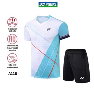 Áo cầu lông, quần cầu lông Yonex FA118 chuyên nghiệp mới nhất sử dụng tập luyện và thi đấu cầu lông FAVAHI SPORT FAVAHI