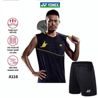 Áo cầu lông, quần cầu lông Yonex FA116 chuyên nghiệp mới nhất sử dụng tập luyện và thi đấu cầu lông FAVAHI SPORT FAVAHI