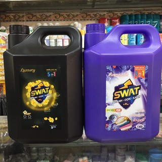 Nước giặt xả swat 5 trong 1 can 5 lit