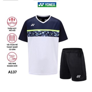 Áo cầu lông, quần cầu lông Yonex FA137 chuyên nghiệp mới nhất sử dụng tập luyện và thi đấu cầu lông FAVAHI SPORT FAVAHI