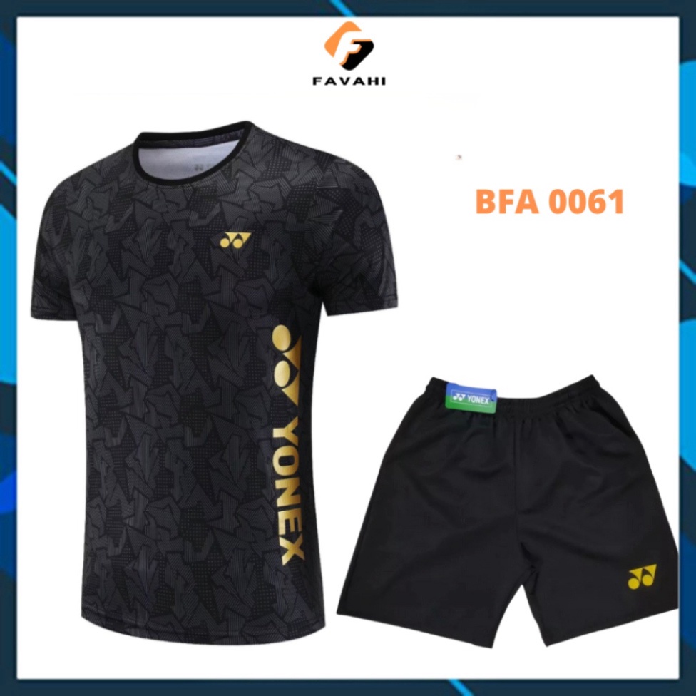 Bộ Quần Áo Cầu Lông YONEX LINING VICTOR đủ mã thi đấu và tập luyện cầu lông chuyên nghiệp FAVAHI FAVAHI 5 FAVAHI SPORT V