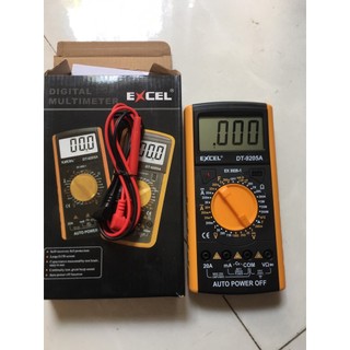 Đồng hồ đo vạn năng cho kỹ thuật excel dt9205a cho thợ sửa chữa điện tử