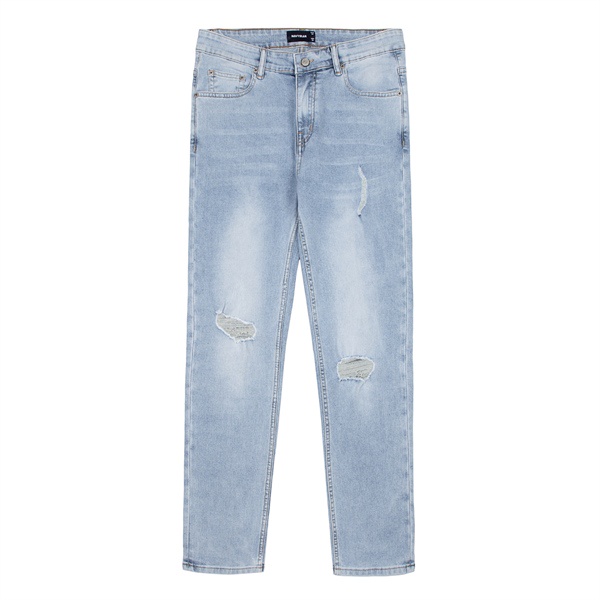 BIGSIZE NAM 80-140KG QUẦN JEAN DÀI RÁCH 113 QJ001 2BIG NAVY STAR