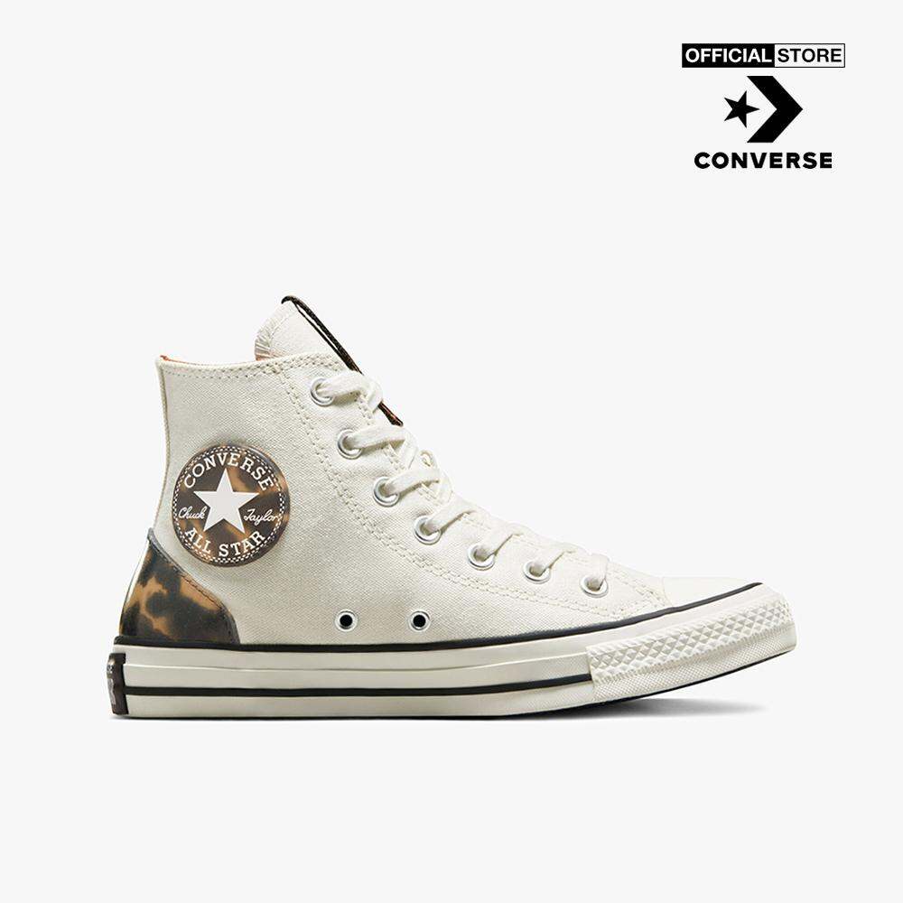 CONVERSE - Giày sneakers unisex cổ cao Chuck Taylor All Star A04647C-IVO0_IVORY