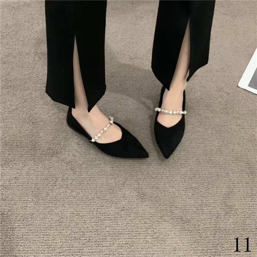 Giày Búp Bê Đế Bằng Phong Cách Hàn Quốc Thời Trang Mùa Xuân Mới 2023