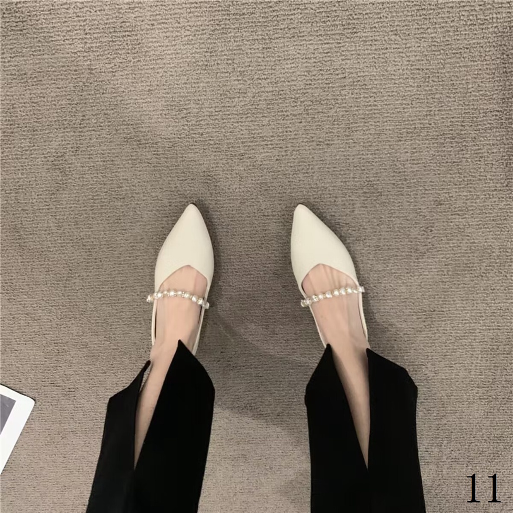 Giày Búp Bê Đế Bằng Phong Cách Hàn Quốc Thời Trang Mùa Xuân Mới 2023