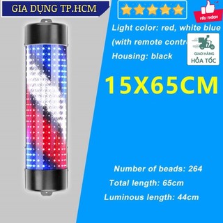 🆕 Đèn led trang trí Barber Pole Light, Hair Salon Logo