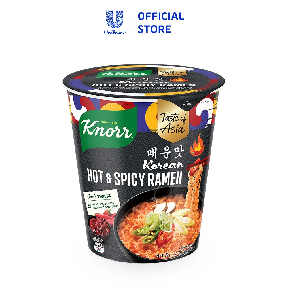 Mì ly Hàn Quốc hiệu Knorr 65g